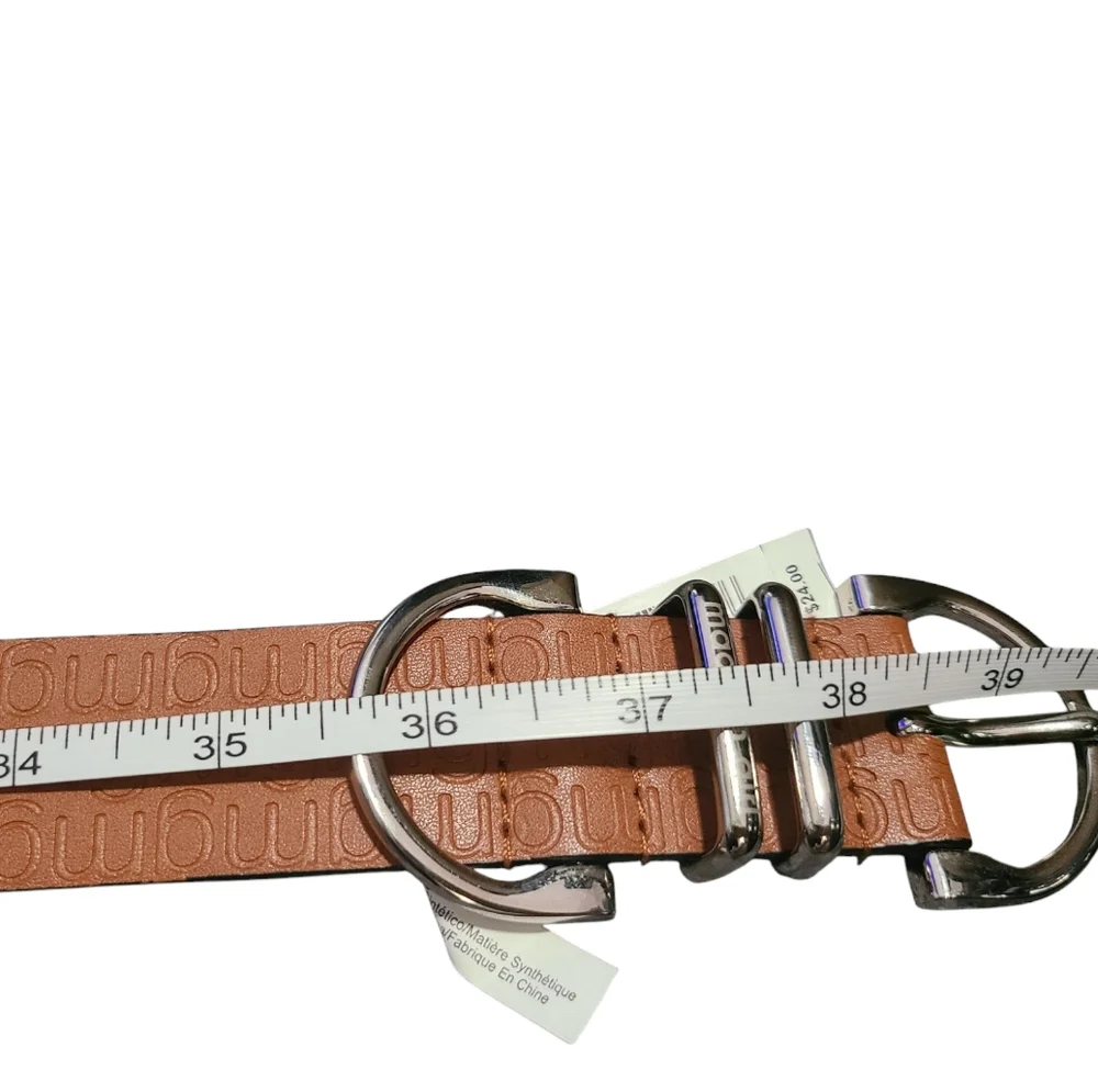 MADDEN GIRL belt with logo texture S